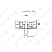 ����� �������� ���������� ����� Lynxauto PB7124 PB7124 ����