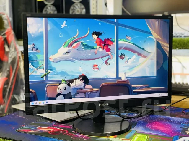 Philips. 24", ���������� �� (LCD, LED, QLED) ����