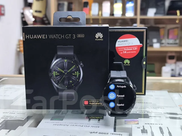 Huawei Watch GT 3. GPS, IP67 ����