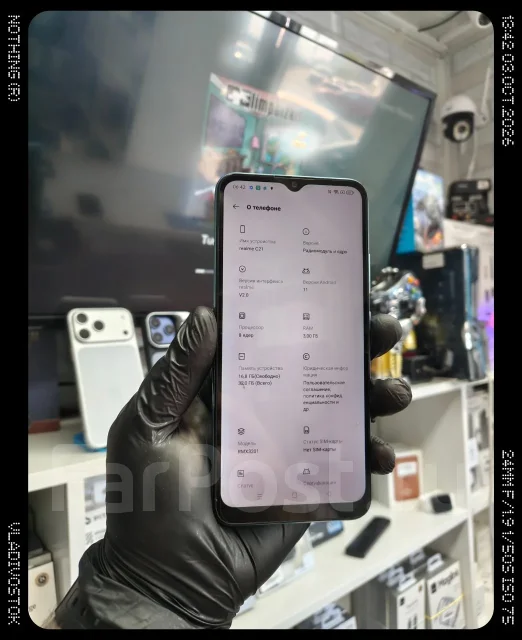 Realme C21. �/�, 32 ��, �������, 3G, 4G LTE ����
