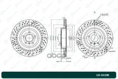 ���� ��������� ������������� G-brake GR-02208 G-Brake ���. GR-02208 GR02208 ����