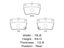 ������� ��������� ������ Chery Tiggo T11 2005-2016, Toyota RAV4 XA20 2000-2003, RAV4 XA20 2003-2005 Masuma MS1424 MS1424 ����