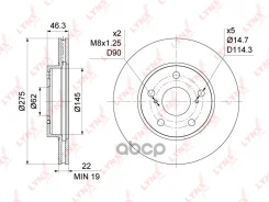 ���� ��������� ������������� (275x22) | ����� | LYNXauto ���. BN1171 BN1171 LYNXauto BN1171 ����