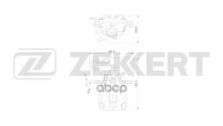 ��������� ������� ������ ����� VW Caddy III 04- Zekkert ���. bs-8330 BS8330 ����