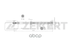 ����� ��������� �������� Mitsubishi Galant VIII 96- Zekkert ���. bs-9108 BS9108 ����