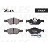 ������� ��������� Toyota Yaris 1.0-1.4 06- ���. SemiMetallic Miles E100520 E100520 ����