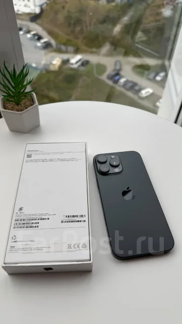 Apple iPhone 16 Pro Max. �/�, 256 ��, ������, 3G, 4G LTE, 5G, Dual-SIM, ����������, NFC, eSIM, ������� �������, ������������ ������� ����