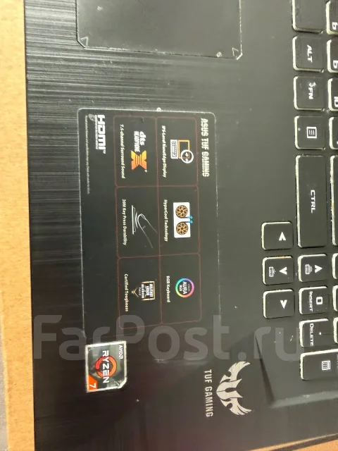 Asus TUF Gaming FX705DT. 17.3", 4����, ��� 1024 ��, ���� 1���, WiFi: 1, Bluetooth: 1, ����������� �� 1��. ����