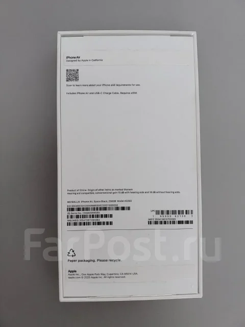 Apple iPhone Air. �/�, 256 ��, ������ ����