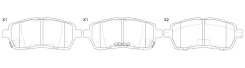 ������� ��������� �������� �������� FORD Fiesta (2008)/ Mazda 2 (DE) (2007) [178Sbnagamochibp25544] BP25544 ����