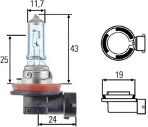 ����� H8 12V-35W �����������, PGJ19-1 [178Hella8GH008356121] 8GH008356121 ����
