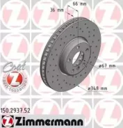 ���� ��������� ! Sport �����. ����. 348x36/66-5x112 BMW F01/F07/F10/F11 2.0-3.0i/D 10 [178Zimmermann150293752] 150293752 ����