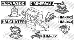 ����� ��� ! Honda Accord 02-08 [178Febesthm063] HM063 ����