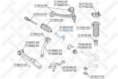 ���������� ������� ������! Toyota Altezza/Lexus IS200/300 GXE10/JCE10 [178Stellox5100254SX] 5100254SX ����