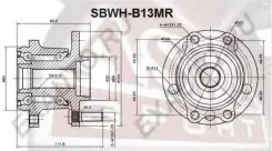 ������� ������ � ABS | ��� ����/��� | Subaru/ Legacy BL 2003 SBWHB13MR ����