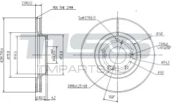 ���� ��������� �������� DF4486 (282x23) 5 ��� JD JBD0041 JBD0041 ����