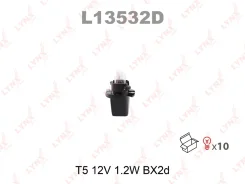 ����� ����������� ������ �������� T5 12V 1.2W BX2d LYNXauto L13532D L13532D ����