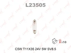 ����� C5W 24V SV8.5 T11X35 HCV LYNXauto L23505 L23505 ����