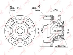 ������� ������ | ����� ����/��� | LYNXauto WH1012 WH1012 ����