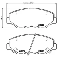 ������� �������� �. Honda CR-V 2.0i 02 Brembo P28035 P28035 899 00=FDB1658=D5128M-01 ! P28035 ����