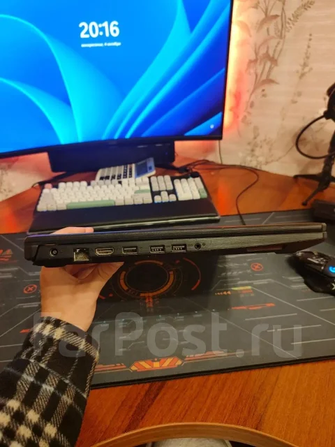 Asus TUF Gaming. 17.3", ��� 8 ��, ���� 500���, WiFi: 1, Bluetooth: 1, ����������� �� 1��. ����