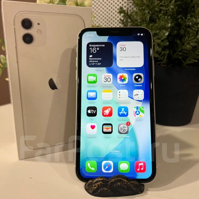 Apple iPhone 11. �/�, 64 ��, �����, 3G, 4G LTE, eSIM, ������� �������, ������������ ������� ����
