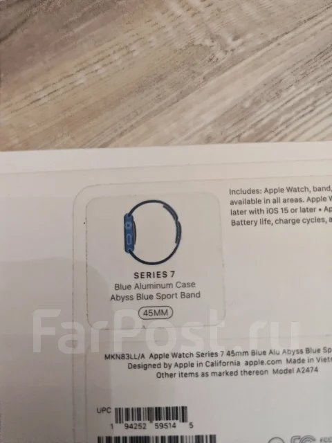 Apple Watch Series 7. GPS, IP67 ����