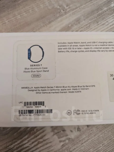 Apple Watch Series 7. GPS, IP67 ����