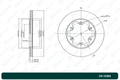 ���� ��������� G-brake GR-12069 G-Brake GR-12069 GR12069 ����