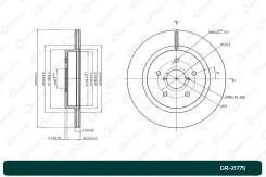 ���� ��������� G-brake GR-21775 G-Brake GR-21775 GR21775 ����