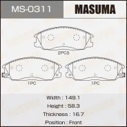 ������� ��������� �������� Masuma ��������, �������� �� ��� (4 ��), ���. MS-0311 MS0311 ����