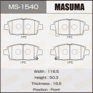 ������� ��������� �������� Masuma ��������, �������� �� ��� (4 ��), ���. MS-1540 MS1540 ����
