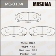 ������� ��������� �������� Masuma ������, �������� �� ��� (4 ��), ���. MS-3174 MS3174 ����