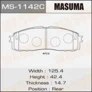 ������� ��������� �������� Masuma ������, �������� �� ��� (4 ��), ���. MS-1142 MS1142 ����