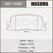 ������� ��������� �������� Masuma ������, �������� �� ��� (4 ��), ���. MS-1458 MS1458 ����