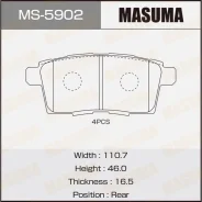 ������� ��������� �������� Masuma ������, �������� �� ��� (4 ��), ���. MS-5902 MS5902 ����