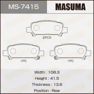 ������� ��������� �������� Masuma ������, �������� �� ��� (4 ��), ���. MS-7415 MS7415 ����