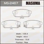 ������� ��������� �������� Masuma ������, �������� �� ��� (4 ��), ���. MS-2467 MS2467 ����