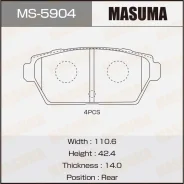 ������� ��������� �������� Masuma ������, �������� �� ��� (4 ��), ���. MS-5904 MS5904 ����