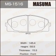 ������� ��������� �������� Masuma ��������, �������� �� ��� (4 ��), ���. MS-1516 MS1516 ����