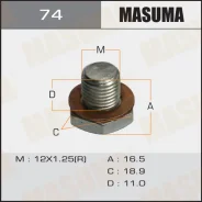 ���� (������) ������������ ���� Masuma, ��� Nissan, M12x1.25, � �������������� ������� 3137731X06, 2700A452, 310203VX2D, 310203VX2C, 3102070X6B, 31020...