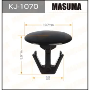 ������ �������� ������� ������ Masuma, ��� Honda, ���. KJ-1070 KJ1070 ����