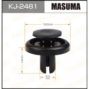 ������ �������� ������� ������ Masuma, ��� Lexus, Toyota, ���. KJ-2481 ��������� �� �������� 50 �� KJ2481 ����