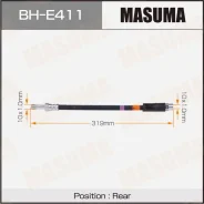 ����� ��������� Masuma ��� BMW 5-Series (E39), ������, ���. BH-E411 BHE411 ����