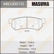 ������� ��������� �������� Masuma, ������, �������� �� ��� (4 ��), ���. MS-U0010 MSU0010 ����
