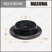 ���� ��������� Masuma, ������, ������/�����, ��� Hyundai Elantra, 1 ��, ���. BD-K3048 ��������� �� �������� 2 �� BDK3048 ����