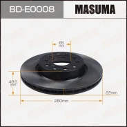���� ��������� Masuma, ��������, ������/�����, ��� Skoda Octavia, 1 ��, ���. BD-E0008 ��������� �� �������� 2 �� BDE0008 ����