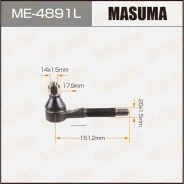 ���������� ������� ���� Masuma, �����, ���. ME-4891L ME4891L ����