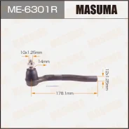 ���������� ������� ���� Masuma, ������, ���. ME-6301R ME6301R ����