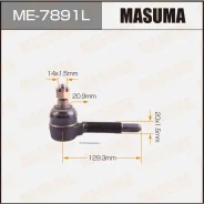 ���������� ������� ���� Masuma, �����, ���. ME-7891L ME7891L ����